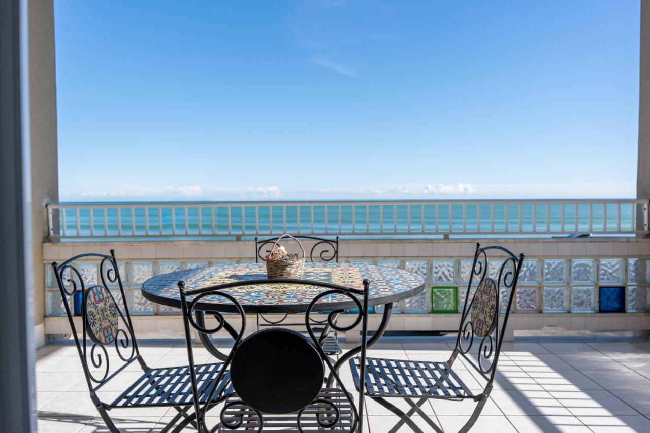 La Casa Sul Mare Villa Agnone Bagni Kültér fotó
