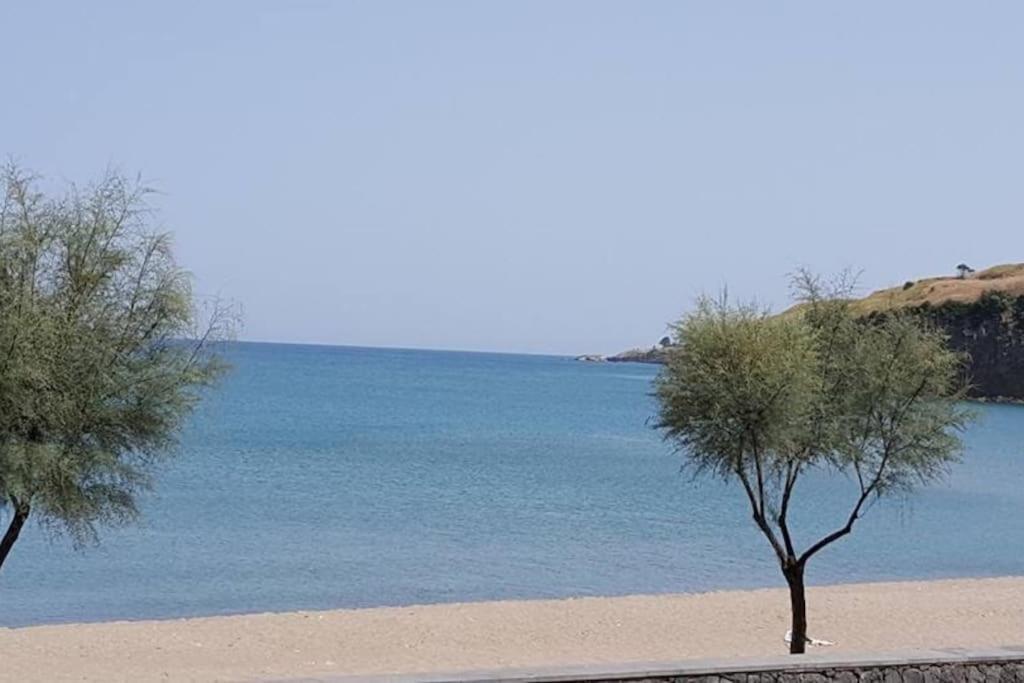 La Casa Sul Mare Villa Agnone Bagni Kültér fotó