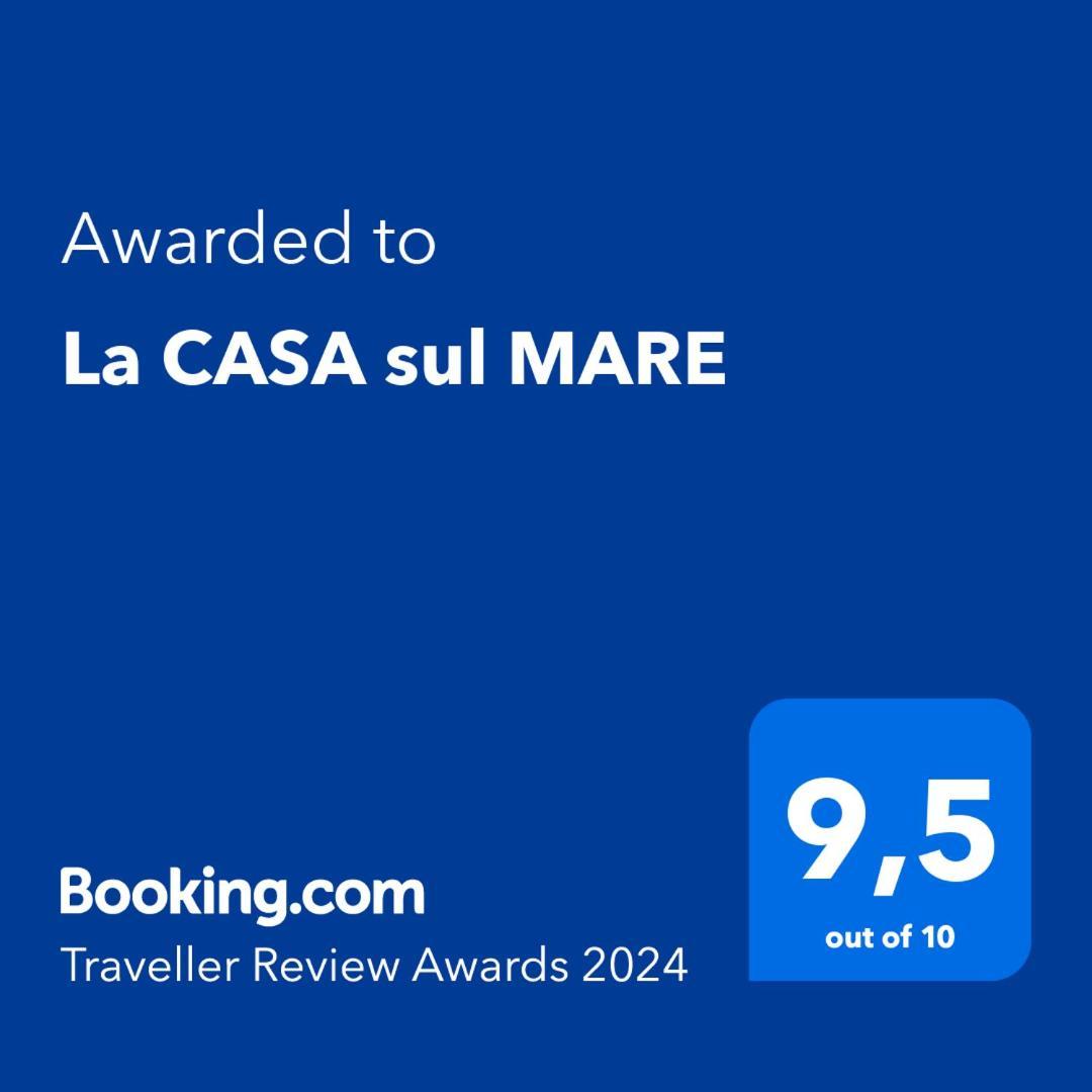 La Casa Sul Mare Villa Agnone Bagni Kültér fotó